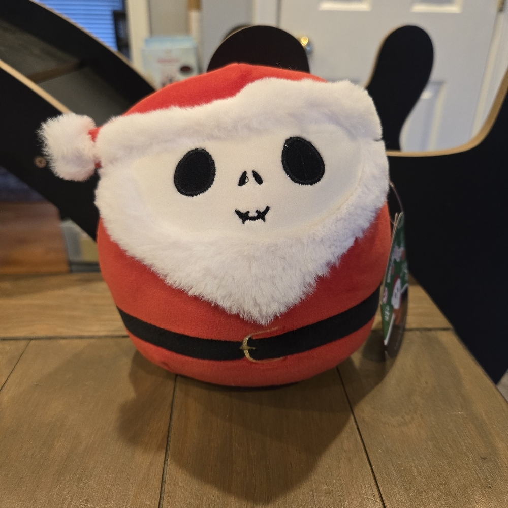Disney Nightmare Before Christmas Jack Skellington Squishmallow Plush - New